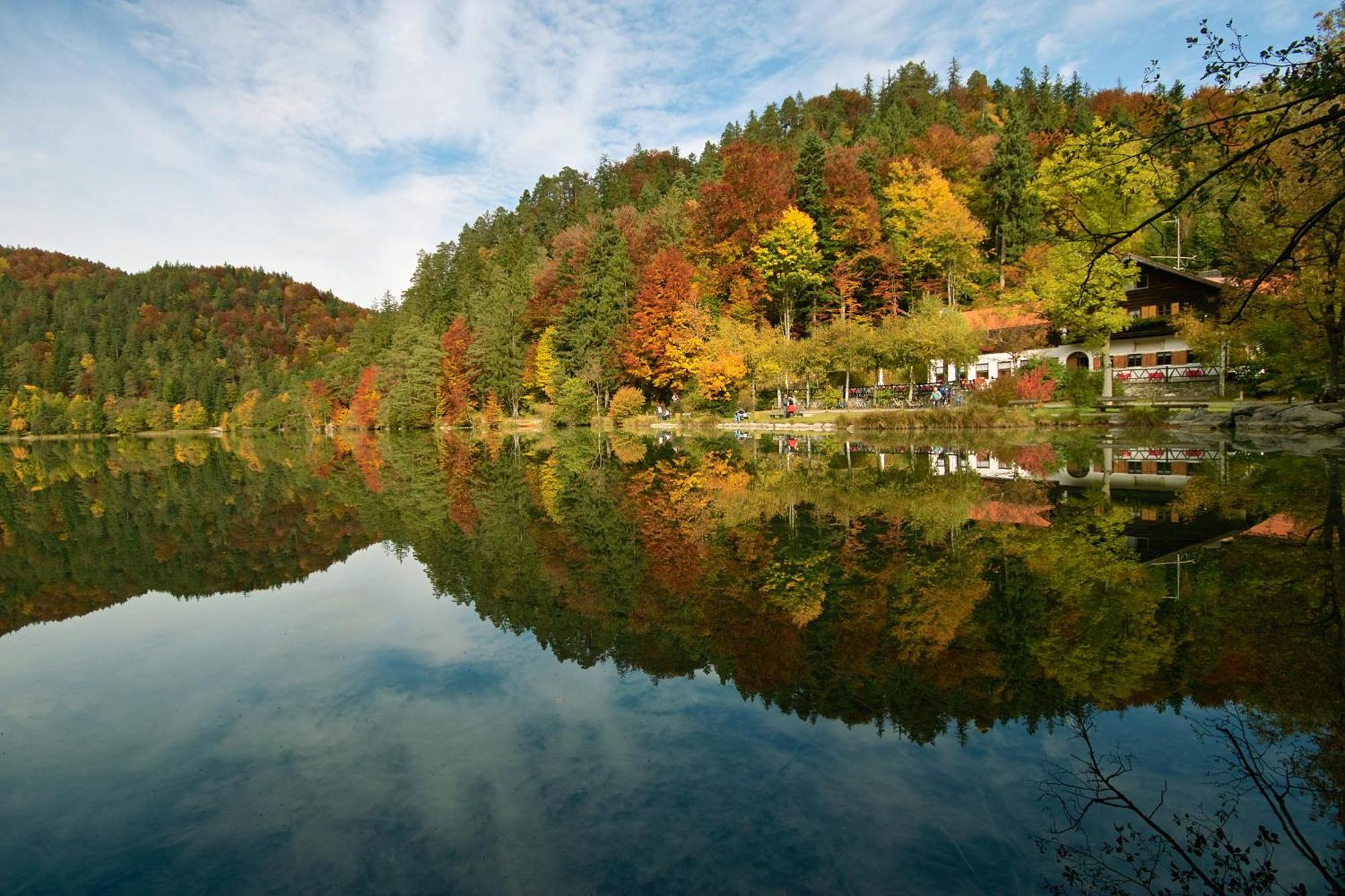 Hotel Restaurant Alatsee Fussen Bagian luar foto